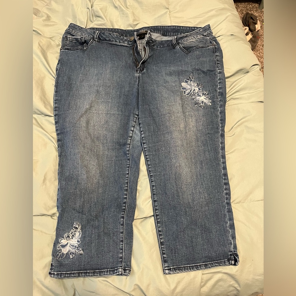 Lane Bryant Jean capris